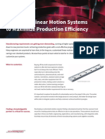 Customize Linear Motion Systems for Production Efficiency