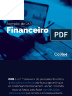 Financeiro - Exemplos de OKR