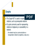 Graph Applications and Algorithms
