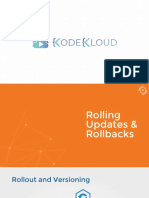 Rolling Updates & Rollbacks Guide