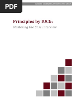 Principles by IUCG - Mastering the Case Interview PRINT FILE