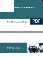 Improving and Maintaining Voice Quality: Cisco Networking Academy Program