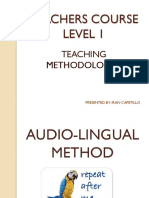 Level 1 Teaching Methodologies