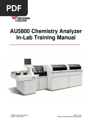 Beckman Chemistry Analyzer
