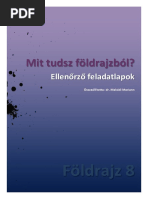 Földrajz 8