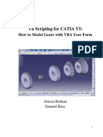 How To Model Gears With VBA User Form Tutorial v1.1