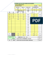 Planilla para Cálculo de Cargas de Aire Acondicionado de Invierno