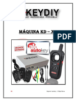 KD-X2 máquina - guia de uso