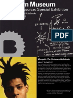 Basquiat Teacher Packet 2015 PDF