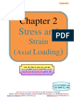 Chapter 2 Stress and Strain (Axial Loading) Solution PDF
