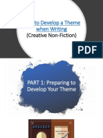 How To Improve Your Theme in Writing (Creative Nonfiction)