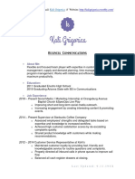 Edt321 Word Processing - Resume