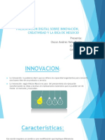 Presentación innovación creatividad idea negocio