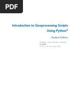 Introduction To Geoprocessing Scripts Using Python