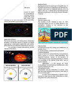 Theories On The Origin of The Universe: Earth Systems