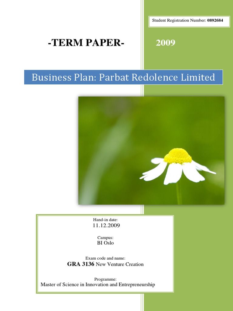 Essential Oils Business Plan PDF PDF Revenue Aromatherapy