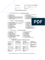 ATEC checklist for autism treatment evaluation