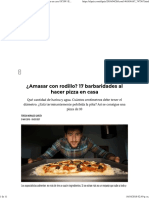 17 Barbaridades Al Hacer Pizza en Casa - ICON - EL PAÍS PDF