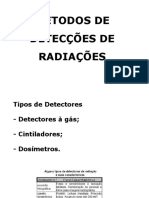 14 - Métodos de Detecções de Radiações