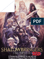 D&D 5E - FFXIV Companion Guide - Current Build - Shadowbringers