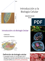 Introducción a la Biología Celular: Estructura, Funciones y Evolución de la Célula