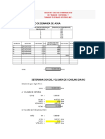 Calculo de Dotacion