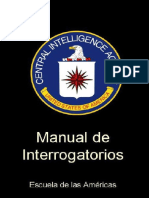 Manual Interrogatorio - CIA - Escuela de Las Américas PDF