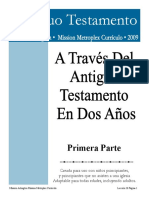 Antiguo Testamento: Primera Parte