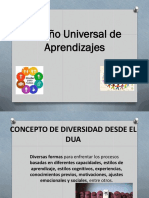 Diseño Universal de Los Aprendizajes