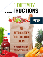119 Ministries - The Dietary Instructions(1)