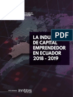 La Industria de Capital Emprendedor en Ecuador 2018-2019