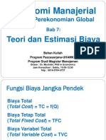 Ekonomi Manajerial: Dalam Perekonomian Global