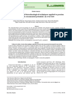 Tissue Culture and Biotechnological Techniques Applied to Passion Fruit With Ornamental Potencial - An Overview