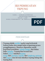 PROSES PEMBUATAN TEPUNG