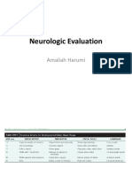 Neurologic Evaluation: Amaliah Harumi