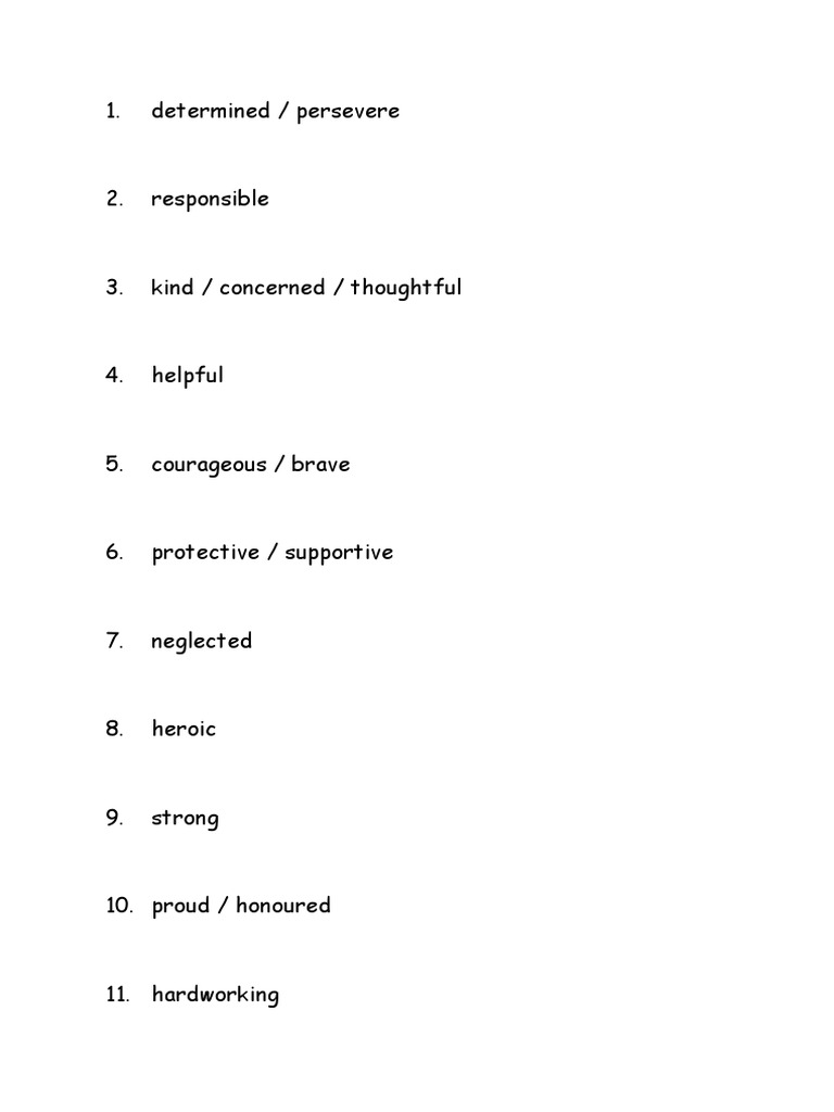 Characteristics | PDF | Home & Garden