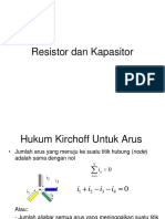 1.0 Resistor,Kapasitor