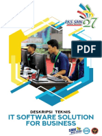 Deskripsi Teknis LKS SMK 2019 - IT Software Solution For Business