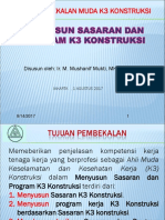 Unit 12 Menyusun Sasaran Dan Program k3 Konstruksi