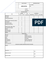 Qr-4000-02 - QC Open Ditch Check List Form