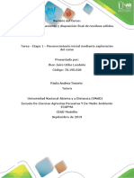 La Tarea 2 es un trabajo individual que se desarrolla en dos pasos. Primero, el estudiante elabora un cuadro comparativo donde clasifique las técnicas de biorremediación, según sean de aplicación in situ o ex situ, e incluye la descripción de los siguientes aspectos para cada técnica: