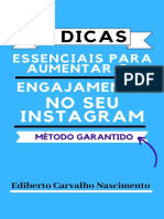 11 Dicas Essenciais para Aumentar o Engajamento No Seu Instagram-eBook