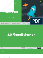 2.0 Monobehavior