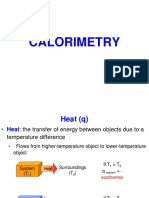 CHEM 2122 Lesson 5 Caloriemetry