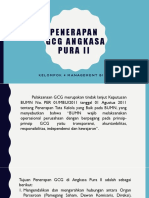 Penerapan GCG Angkasa Pura II