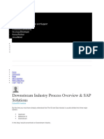 Oil & Gas SAP Downstream