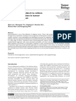 Targeting Interlukin-6 To Relieve Immunosuppression in Tumor Microenvironment