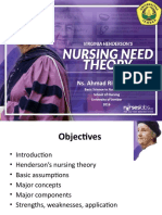 Hendersons Nursing Theory