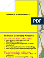 Norma Dan Etika Pemasaran