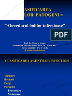 C 1 Clasificarea Agentilor Infectiosi 2018